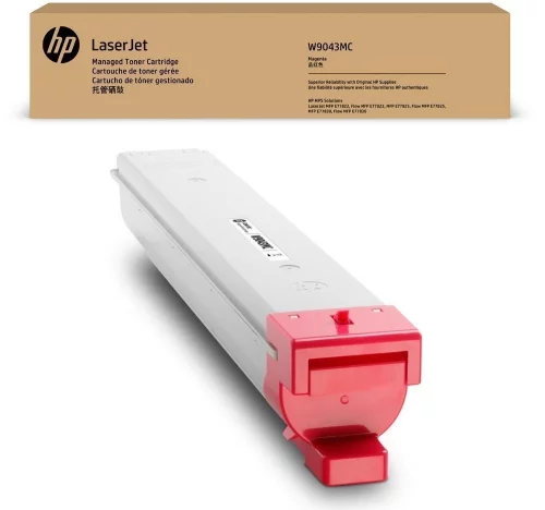 Тонер-картридж/ Тонер-картридж HP для Color LJ Managed MFP (E77822, E77825, E77830), пурпурный (W9043MC) фото 2