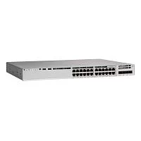 Catalyst 9300L 24-port 1G copper with fixed 4x10G/ 1G SFP+ uplinks, PoE+ Network Advantage , C9300L-24P-4X-A