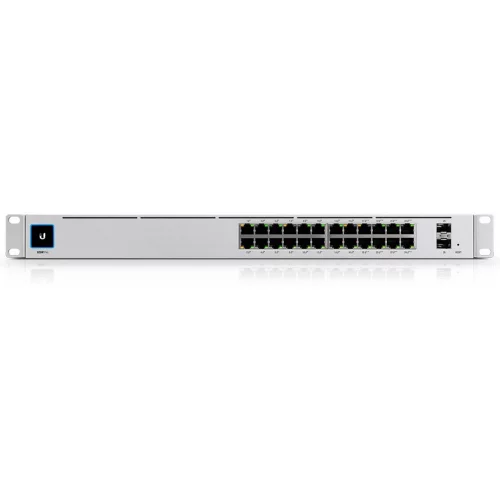Коммутатор/ 24-port, Layer 3 switch supporting 10G SFP+ connections with fanless cooling (USW-PRO-24-EU) фото 4