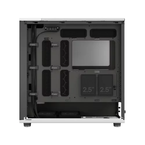 Корпус ПК без блока питания/ Case Fractal Design North XL, Full-Tower, 3x140mm, 2xUSB-A 3.2 + 1xUSB 3.2 Type-C E-ATX, ATX, mATX, mITX Wood panel, Chalk White (FD-C-NOR1X-03) фото 9