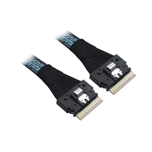 Кабель ACD-60007-ZC Slimline SASx8 (SFF8654) -to- Slimline SASx8 (SFF8654), 1M, (аналог Broadcom 05-60007-00) {120} (ACD-60007-ZC (P5000DN00990-1))