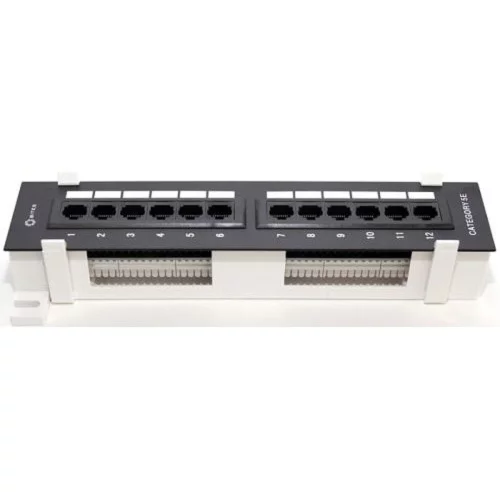 5bites PPU55-04W Патч-панель UTP / 5E / 12P / KRONE / 110 / DUAL IDC / 10