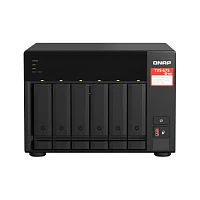 Сетевое хранилище без дисков/ SMB QNAP TVS-675-8G NAS, 6-tray w/ o HDD, 2xM.2 SSD Slot, 1xHDMI-port. CPU 8-сore 64-bit x86 KX-U6580 2.5 GHz , 8GB DDR4 (1 x 8GB) up to 64GB (2 x 32GB), 2x 2.5 Gigabit LA