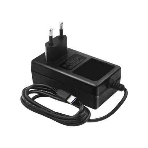 Блок питания Gembird NPA-DC4 для Raspberry Pi 4B, Черный, 5.1V, 3A, 15.3Вт, Кабель 1.5 m, USB Type-C output jack