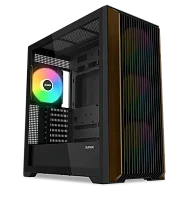 Корпус ПК без блока питания/ Case SAMA Z60 Black, Midi-Tower, TG, 4x140mm ARGB, 2xUSB 3.0 + 1xUSB 3.1 Type-C, E-ATX, ATX, mATX, mITX Black (Z60-BKAWA4X1-GL)