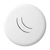 Точка доступа MikroTik RBcAPL-2nD Беспроводная точка доступа cAP lite with AR9533 RBcapl-2nd 650MHz CPU, 64MB RAM, 1xLAN, built-in 2.4Ghz 802.11b/g/n Dual Chain wireless with 1.5dBi integrated (RBCAPL-2ND)