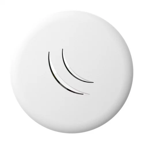 Точка доступа MikroTik RBcAPL-2nD Беспроводная точка доступа cAP lite with AR9533 RBcapl-2nd 650MHz CPU, 64MB RAM, 1xLAN, built-in 2.4Ghz 802.11b/g/n Dual Chain wireless with 1.5dBi integrated (RBCAPL-2ND)