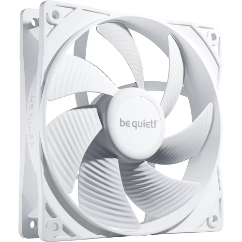 Кулер для корпуса/ Case Cooler be quiet! PURE WINGS 3 120mm PWM White (120x120x25mm, 4-pin PWM, 49.9CFM, 25.5dBA, 1600RPM, White) (BL110)