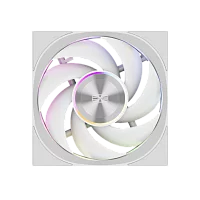 Кулер для корпуса/ Case Cooler PCCooler F7 X120 ARGB WH (120x120x28mm, 4-pin PWM, ARGB, 83CFM, 33.1dBA, 3000RPM, White)
