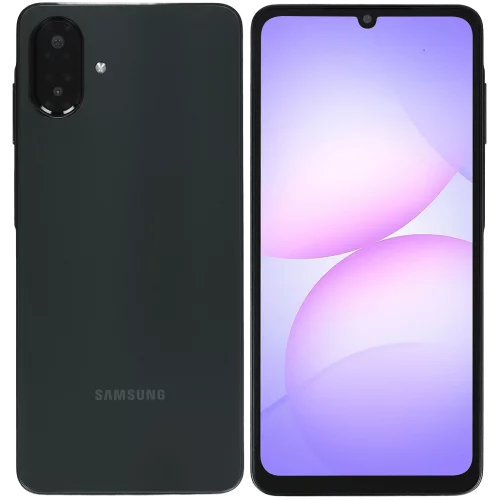 Смартфон Samsung SM-A075F Galaxy A07 128Gb 6Gb черный моноблок 3G 4G 6.5 1080x2400 Android 64Mpix 802.11 a/ b/ g/ n/ ac GPS GSM900/ 1800 GSM1900 (SM-A075FZKHCAU)