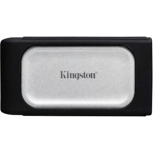 Твердотельный накопитель/ Kingston External SSD XS2000, 2000GB, Type-C, USB 3.2 Gen 2x2, R/W 2000/2000MB/s, IP55, 70x33x14mm, Silver (12 мес) (SXS2000/2000G) фото 3