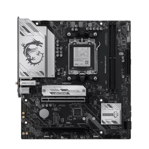 MSI B850M GAMING WIFI SocketAM5 AMD B850 4xDDR5 mATX AC`97 8ch(7.1) 5Gigabit RAID+HDMI+DP