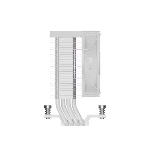 Кулер для процессора/ CPU Cooler PCCooler R400 ARGB WH (180W, 4-pin PWM, 133mm, Al/Cu, 4x6mm, ARGB, 1x92mm, 40.94CFM, 30dBA, 2200RPM, S: 1851/1700/1200/115X, AM5/AM4, white) фото 7