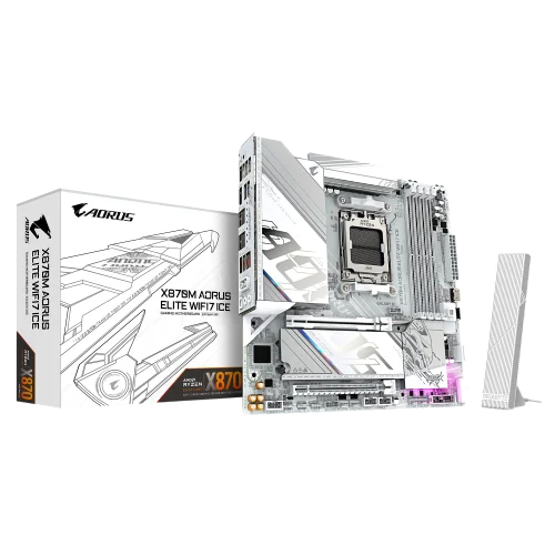 Материнская плата/ X870M A ELITE WF7 ICE