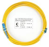 Патч-корд ВО Cabeus FOP(s)-9-LC-SC-10m Шнур оптический simplex LC-SC 9/125 sm 10м LSZH