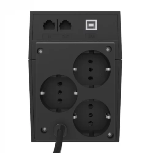 Источник бесперебойного питания/ Powercom RPT-1000AP EURO 600W USB фото 2