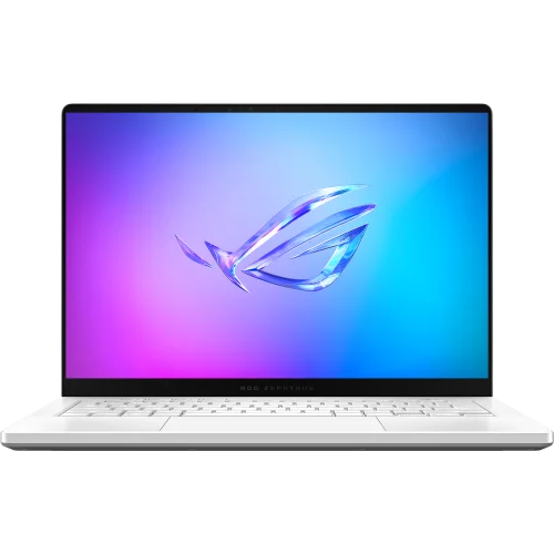 Ноутбук ASUS ROG Zephyrus G14 GA403GM-SY020 14(2880x1800 OLED 120Hz)/ AMD Ryzen AI 9 465(2Ghz)/ 32768Mb/ 1024PCISSDGb/ noDVD/ Ext:nVidia GeForce RTX 5060(8192Mb)/ Cam/ BT/ WiFi/ 73WHr/ war 1y/ 1.5kg/ Platinum W (90NR0QL2-M000V0)