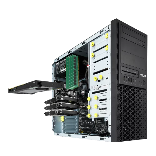 Рабочая станция ASUS Pro E500 G6 (90SF0181-M10320) Рабочая станция ASUS Pro E500 G6 Core i9-11900, 64GB, 1TB SSD, RTX 3090 24Gb, Win10Pro Tower Workstation Black (90SF0181-M10320) фото 5