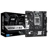 ASROCK H610M-H2/ M.2, LGA1700, H610, 2*DDR4, 4*SATA, 1*M.2, 2*USB 3.2, 4*USB 2.0, 1*PCIx16, 1*PCIx1, 2*HDMI, mATX (H610M-H2/M.2)