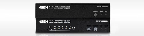 ATEN USB VGA Dual View Cat 5 KVM Extender with Deskew (1280 x 1024@300m) (CE775-AT-G)