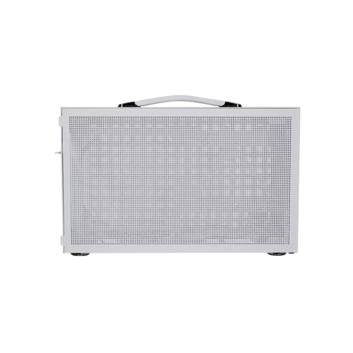 Корпус без блока питания/ Case PCCooler K101 MESH WH 3F, Mini-Tower, Mesh, 3x120mm, 2xUSB-A 3.0 + 1xUSB-C 3.1, SFX PSU Support, mITX White фото 4