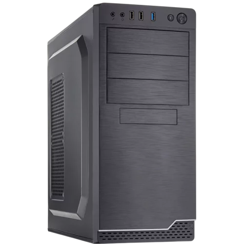 Корпус без блока питания/ Case Foxline FL-816, ATX, 3x5.25EXT, 1x3.5EXT, 3x3.5INT, 2xUSB2.0+1xUSB3.0, HDA, w/ o FAN, w/ o PSU, NO Powercord (FL-816-U31_)