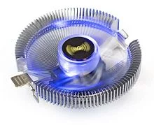 Exegate EX286146RUS Кулер ExeGate Wizard EE91-BLUE (Al, LGA775/1150/1151/1155/1156/1200/AM2/AM2+/AM3/AM3+/AM4/FM1/FM2/754/939/940, TDP 75W, Fan 90mm, 2200RPM, Hydro bearing, 3pin, 22db, 215г, голубая