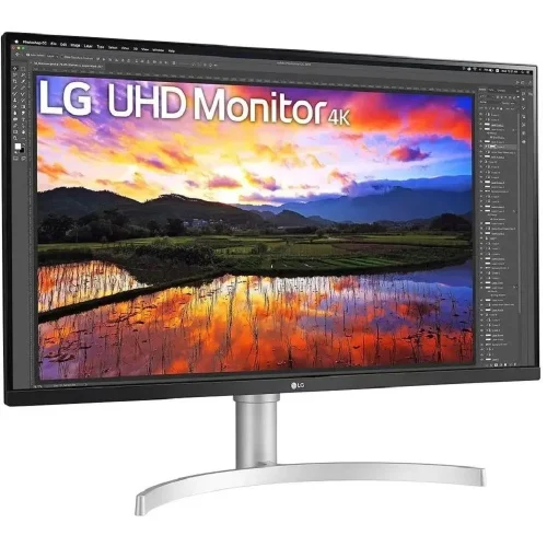 Монитор 32 LG (32UN650K-W) Монитор 32 LG 32UN650K-W Silver-White (IPS, 3840x2160, 5 ms, 178°/178°, 380 cd/m, 1000:1, +2хHDMI 2.0, +DisplayPort 1.4 фото 3