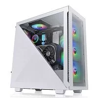 Корпус Thermaltake Divider 300 TG Snow ARGB CA-1S2-00M6WN-01 White/ Win/ SPCC/ Tempered Glass*2/ 120mm Standard CA-1S2-00M6WN-01 Fan*1/ 120mm ARGB Fan*3 (527590)