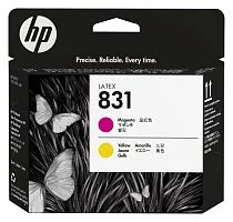 Картинка Печатающая головка для латексных чернил HP 831 Желтый / Пурпурный, CZ678A 