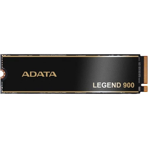 Накопитель ADATA SSD LEGEND 900, 512GB (SLEG-900-512GCS) Накопитель ADATA SSD LEGEND 900, 512GB, M.2(22x80mm), NVMe 1.4, PCIe 4.0 x4, 3D NAND, R/ W 6200/ 2300MB/ s, IOPs н.д./ н.д., TBW 130, DWPD 0.14, with Heat Sink (5 лет) (SLEG-900-512GCS)