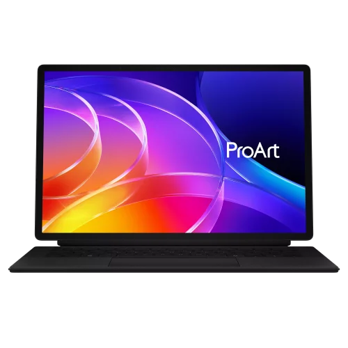 Ноутбук ASUS ProArt PZ14 HT7407NA-SN091X 14(2880x1800 OLED (матовый))/ Touch/ Qualcomm Snapdragon X2 Elite Extreme X2E-94-100(Ghz)/ 16384Mb/ 512PCISSDGb/ noDVD/ Cam/ BT/ WiFi/ 75WHr/ war 1y/ 0.79kg/ Nano Black (90NB1861-M004D0)