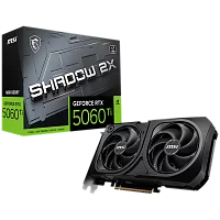 Видеокарта MSI RTX5060Ti SHADOW 2X PLUS 16GB GDDR7 128bit 3xDP HDMI 2FAN RTL (RTX 5060 TI 16G SHADOW 2X PLUS)
