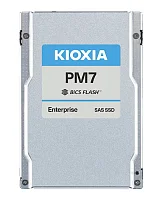 Серверный твердотельный накопитель/ KIOXIA SSD PM7-R, 3840GB, 2.5" 15mm, SAS 24G, TLC, R/ W 4200/ 3650 MB/ s, IOPs 720K/ 155K, TBW 7008, DWPD 1 (12 мес.) (KPM71RUG3T84)
