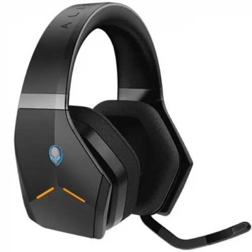 Гарнитура игровая Dell Headset AW988 Alienware, беспроводная, стерео, черный (520-AANP) фото 2