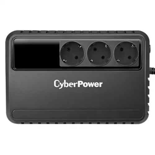 ИБП CyberPower BU725E, Line-Interactive, 725VA/390W, 3 Schuko розетки, Black, 0.15х0.15х0.2м., 5кг./ UPS Line-Interactive CyberPower BU725E 725VA/390W (3 EURO) фото 2