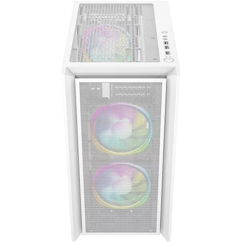 Powercase Alisio Micro Z3W ARGB, Tempered Glass, 3x 120mm ARGB fan, белый, mATX (CAMZW-A3) фото 3