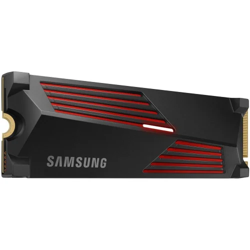 Твердотельный накопитель SSD M.2 2280 4TB Samsung 990 PRO with Heatsink MZ-V9P4T0GW PCIe Gen4x4 with NVMe, 7450/6900, IOPS 1600/1550K, MTBF 1.5M, Samsung V-NAND TLC, 4GB LPDDR4MB, 2400TBW, RTL фото 11