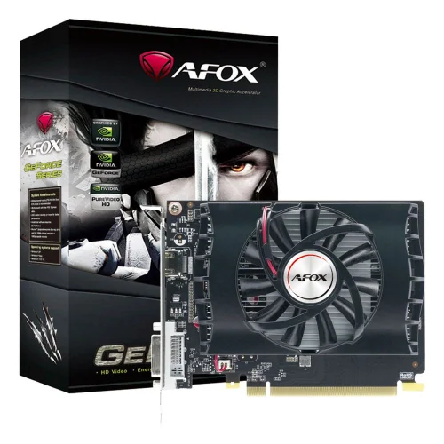 Видеокарта Afox GT1030 2GB GDDR5 64bit DVI HDMI 1FAN RTL (AF1030-2048D5H6)