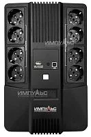 ИБП МАСТЕР 600, 600ВА/ 360Вт, LED, USB, RJ11/ RJ45, SCHUKOx8 (MT60102)
