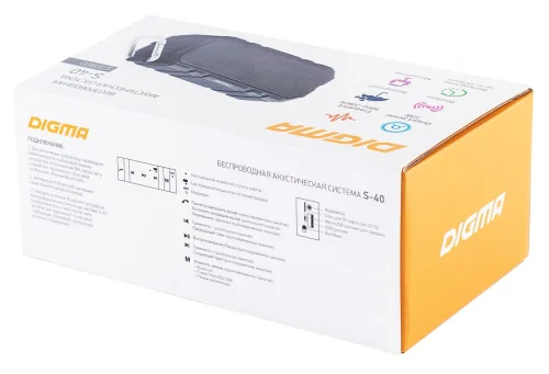 Колонка порт. Digma S-40 черный 10W 1.0 BT 2000mAh (SP4010B) фото 8