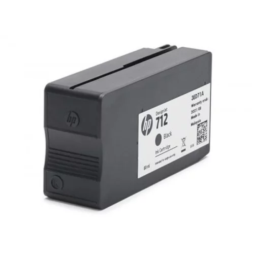 Картридж/ HP 712 80-ml Black Designjet Ink Cartridge (3ED71A) фото 2