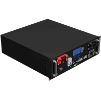 Батарея Vektor Energy серия LFP, LFP 51.2-100M, напряжение 51.2В, емкость 100 Ач, макс. ток разряда 100А, макс. ток заряда 100 А, литий-ионная аккуумуляторная батарея, клеммы М8, ДxШxВ 482*480*133 мм.