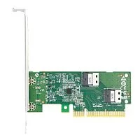 Адаптер для SSD/ PCIe x8 to Two SlimSAS SFF-8654 4i Adapter (LRNV9F12)