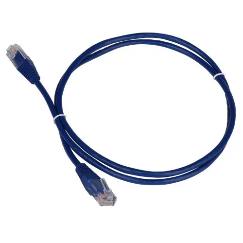 Патч-корд TWT RJ-45 1 м синий (TWT-45-45-1.0-BL)