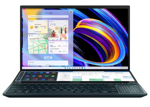 Ноутбук ASUS Zenbook Pro Duo UX582HM-H2069 15,6 4K OLED Touch, Core i7-11800H, 16Gb, 1Tb SSD , RTX 3060 6Gb, WiFi, BT, NoOS (90NB0V11-M003T0)
