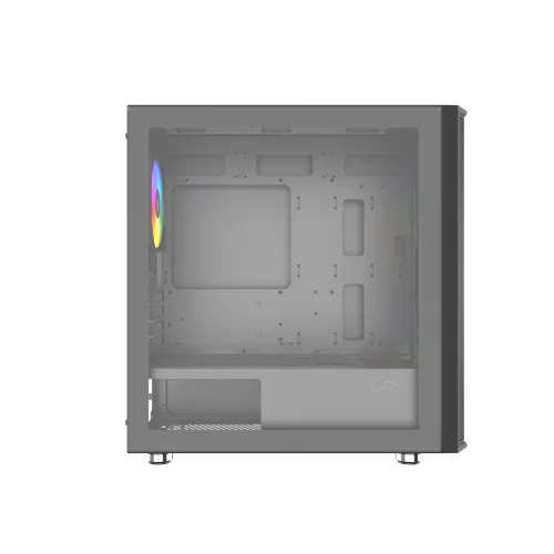 Корпус без блока питания Case SAMA S30 Black, Midi-Tower, TG, 2x140mm + 1x120mm ARGB, 1xUSB 3.0 + 1xUSB 3.1 Type-C, mATX, mITX Black (S30-BKMPA3X1-GL) фото 6