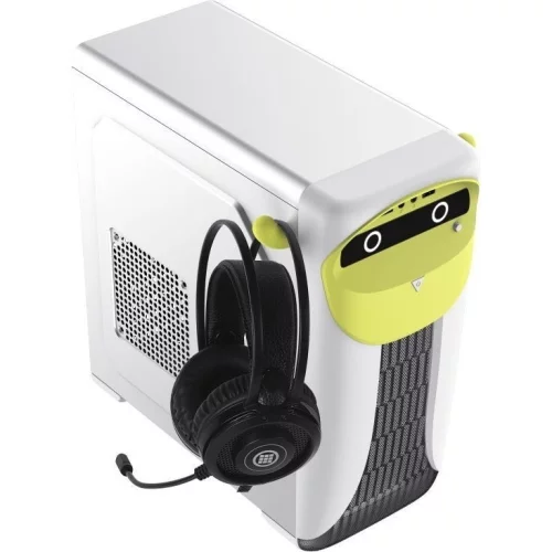 GameMax Корпус Cute OWL W-Y без БП (Midi Tower, ATX, Бело-желтый, 1*USB3.0 + 2*USB2.0, 2*120мм) (CUTE OWL WHITE YELLOW) фото 2
