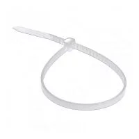 REXANT (07-0200) Хомут nylon 4.0х200(3,5х200) мм 100 шт белый