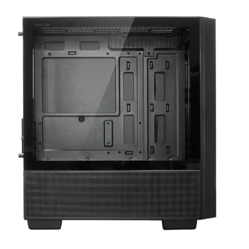 XASTRA Корпус A400M 0F Black mATX/Mesh/Screwless TG+Mesh/ no fans/ A400M-0F фото 2